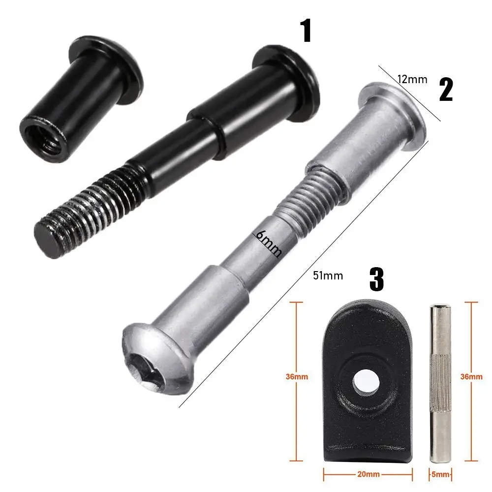 Tool Electric Scooter Folding Pothook Hook Fixed Bolt Screws Hardened Steel Lock Hinge Repair Parts For Xiaomi MIJIA M365