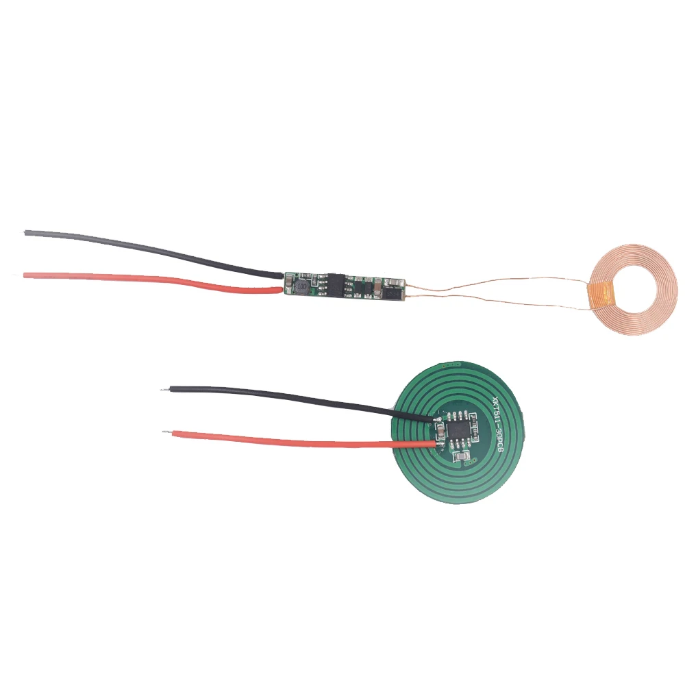 

Taidacent Coil Magnetic Inductive PCB Wireless Charging Set 5V Power Bank Charger Board Wireless Power Supply Module