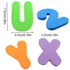 36Pcs Foam Bath Letters Play Set Foam Fun Letters Number Colorful Educational ABC Foam Bath And Shower Toys For 1-3 Baby 6