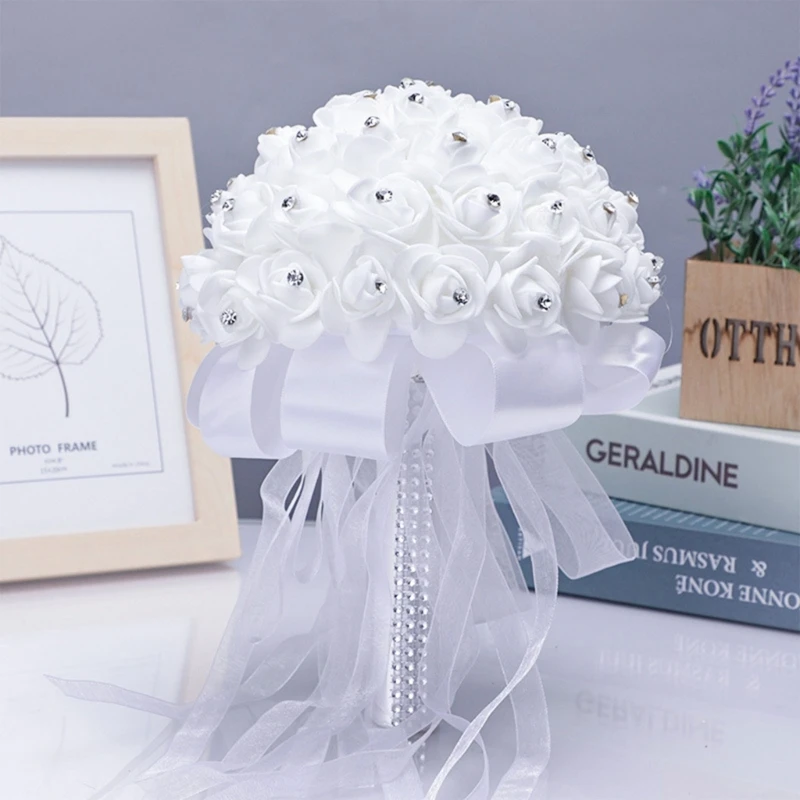 Wedding Bouquets Wedding Flower Decoration Artificial Flower Bouquet Simulation PE Foam Florals Ornament for Wedding