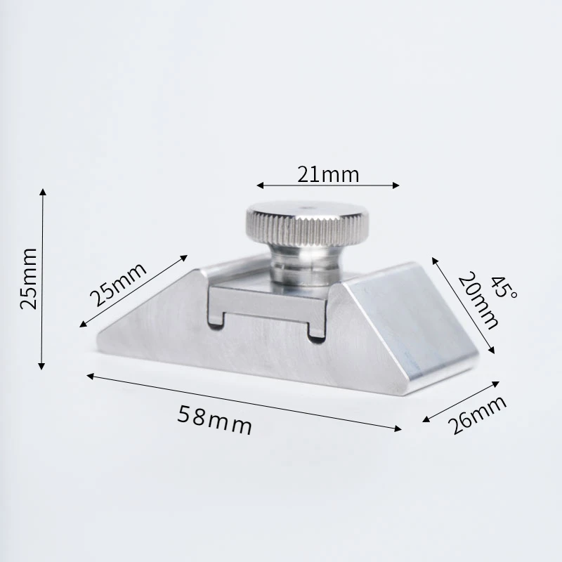 Durable Aluminum Alloy Sandpaper Rack Grinding Clip Inner Corner Plane Polishing Hand-Held Sandpaper Leather Edge Grinder