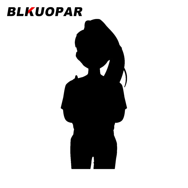 BLKUOPAR злые Аниме Девушки Смешные Драгоценности аниме наклейка солнцезащитный