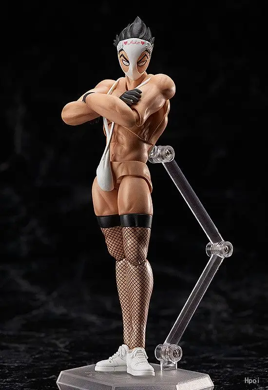 Em estoque original liberando figma sp 092 hentai kamen 16cm anime