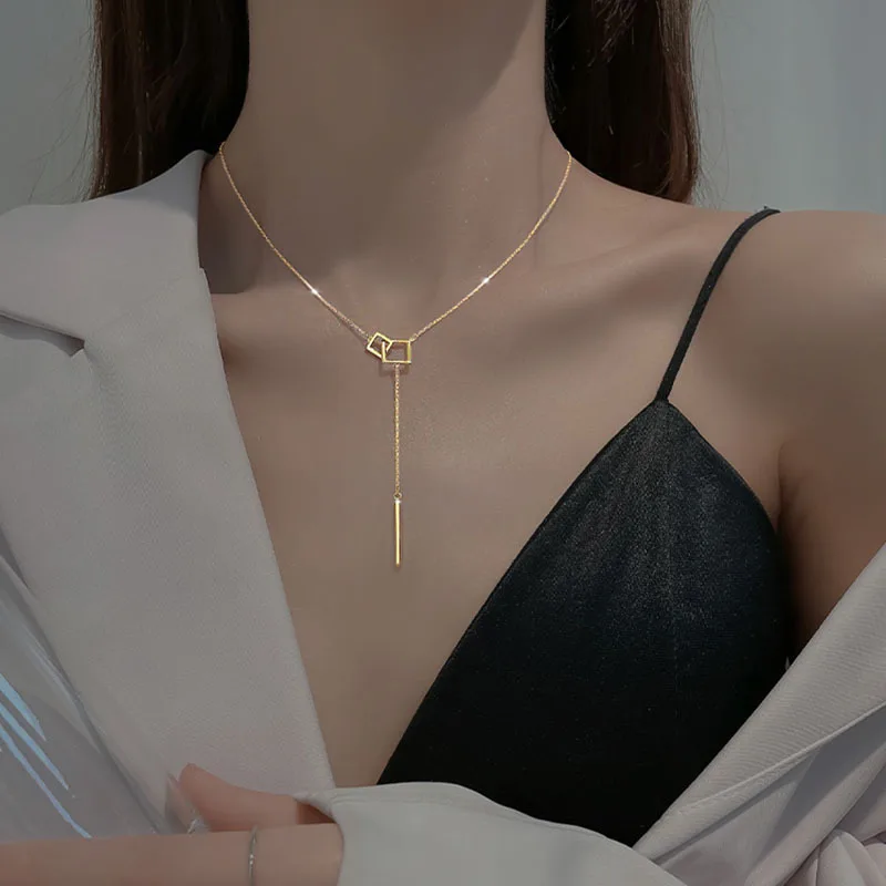 Acquista Bella Box Elegante Collana da Sposa per Donna Bianco/Verde CZ Collana con Pendente per Festa di Fidanzamento Regalo di Compleanno Elegante Gioielli alla Moda in Italia a partire da 6.53