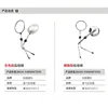 For Django QP150T-C Brand Motorcycle Side Mirrors Motorbike Rear View Mirror Ultra Wide Field of View Motorcycle Accessories 5