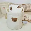 Baby Diaper Nappy Bags for Mom Cute Bear Large Capacity Mommy Bag Caddy Toys Dolls Storage Organizer Babies Accessories Beige 5