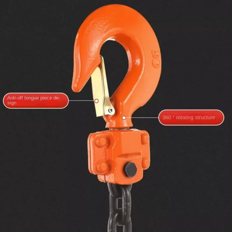 Hand Hoist Back Chain Hand Hoist 0.75/1.5t Plate Tightener Plate
