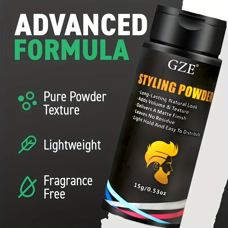 Hair Styling Powder for Boys Natural Look