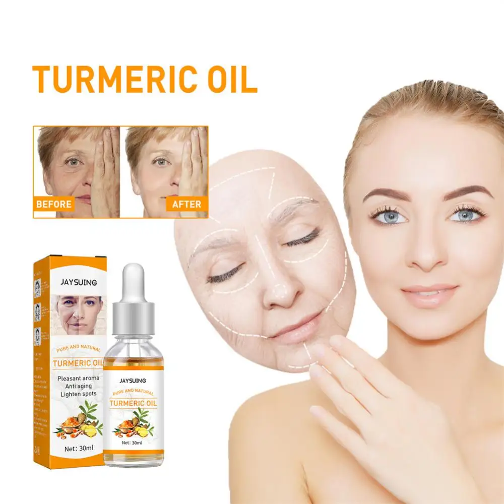 Turmeric Essential Oil Anti Aging Moisturizing Tighten Facial Repair