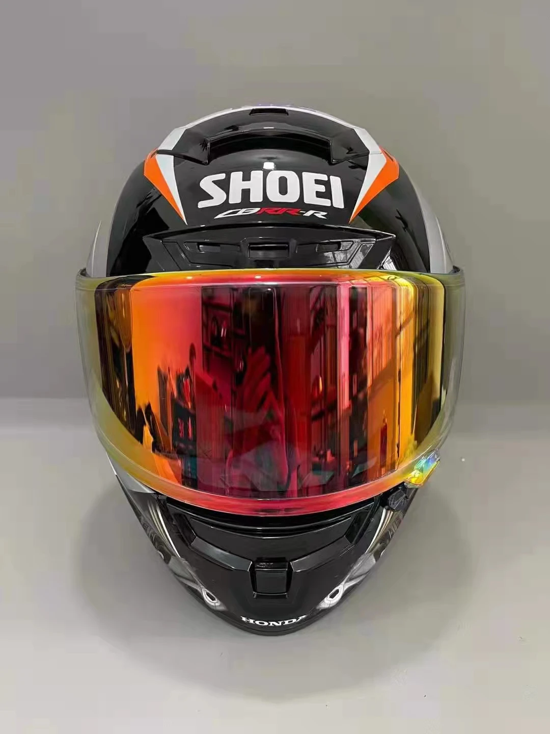 

Full Face Capacete De Motocicleta, X-14 x 14 Honda Orange Capacete De Equitação, Corrida De Motocross, Capacete De Motobike