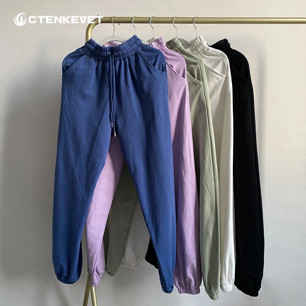

Winter Cotton Warmth Sport Sweatpants Women Casual Pants Running Joggers Fitness With Loose Drawstring Baggy Streetwear Pants