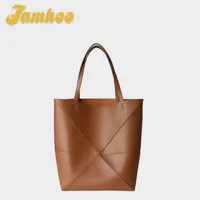 Jamhoo Luxury Designer Bag Puzzle Foldable Geometry Bag Large Capacity Bags Portable One Shoulder Tote Bag сумка женская bolsos 1