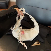 Sac à main élégant en simili cuir pour femmes, sac à bandoulière en PU, sac de soirée Compact avec chaîne, nouvelle collection 2025 3