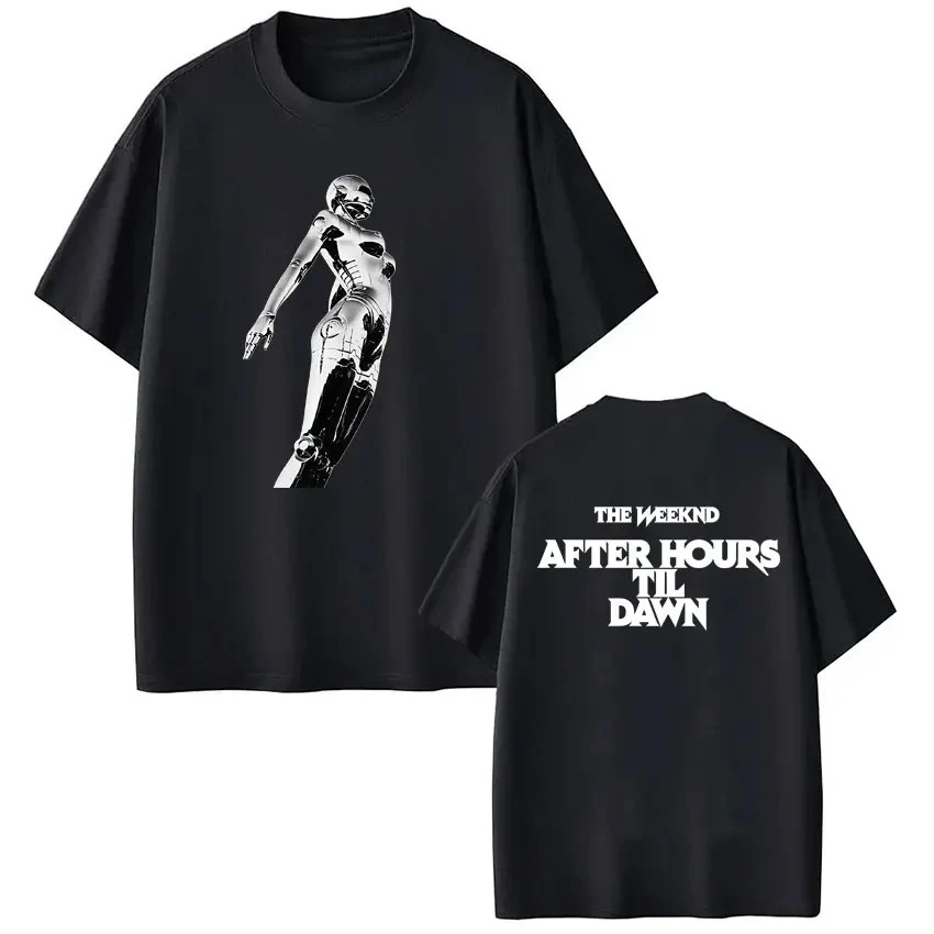 패션 캐주얼 티셔츠 스트리트웨어 The Weeknd After Hours Til D..