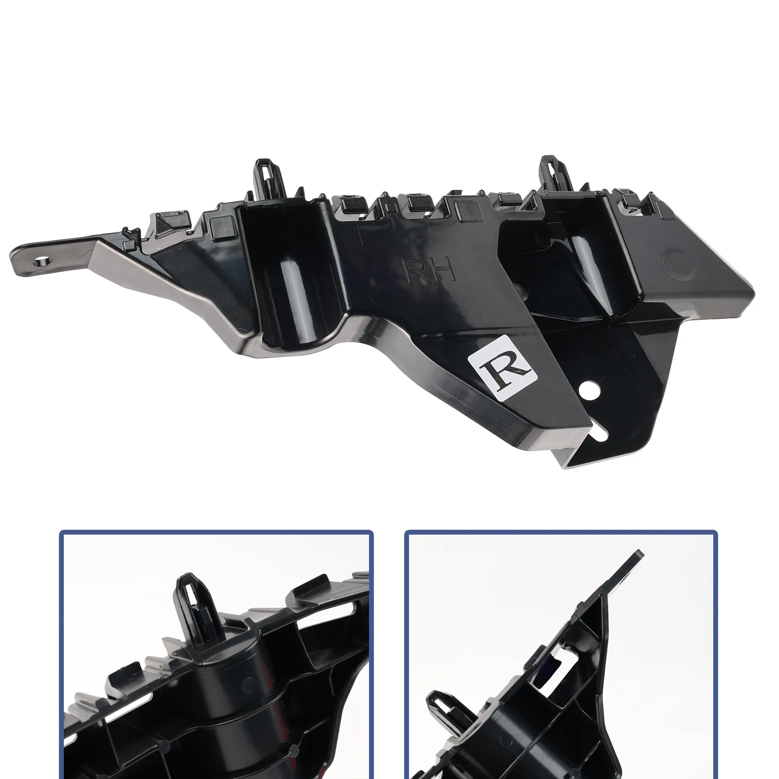 2 pezzi di supporto per paraurti anteriore sinistro e destro, lato conducente e lato passeggero, per Chevy Trax 2017 2018 2019 2020 2021 2022 - immagine 3
