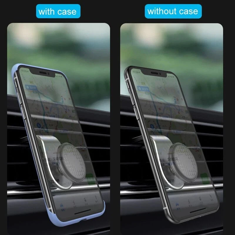 Universal Magnetic Car Phone Holder with 360° Rotation and Air Vent Mount