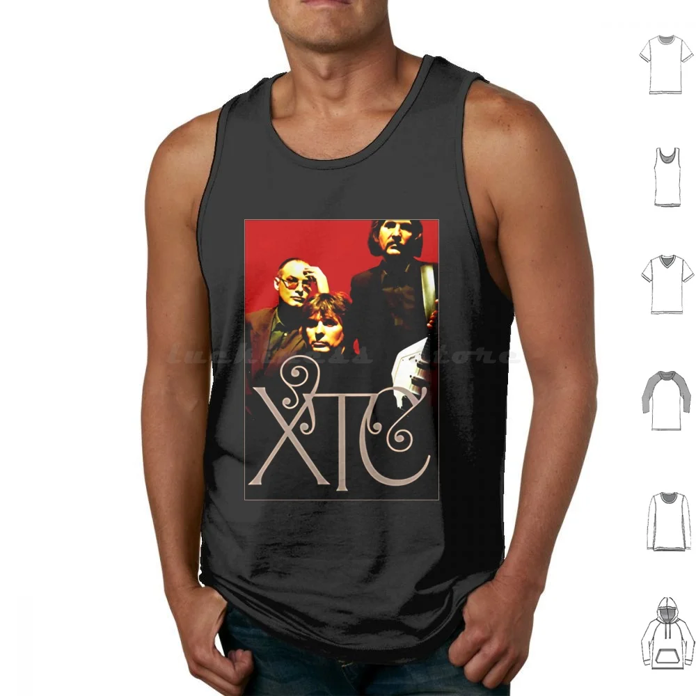 

Xtc , Band Tank Tops Vest Sleeveless Xtc Drum And Wires Album Band New Wave 70s 80s 80s Band 90s 90s Band 80 New Wave 70s