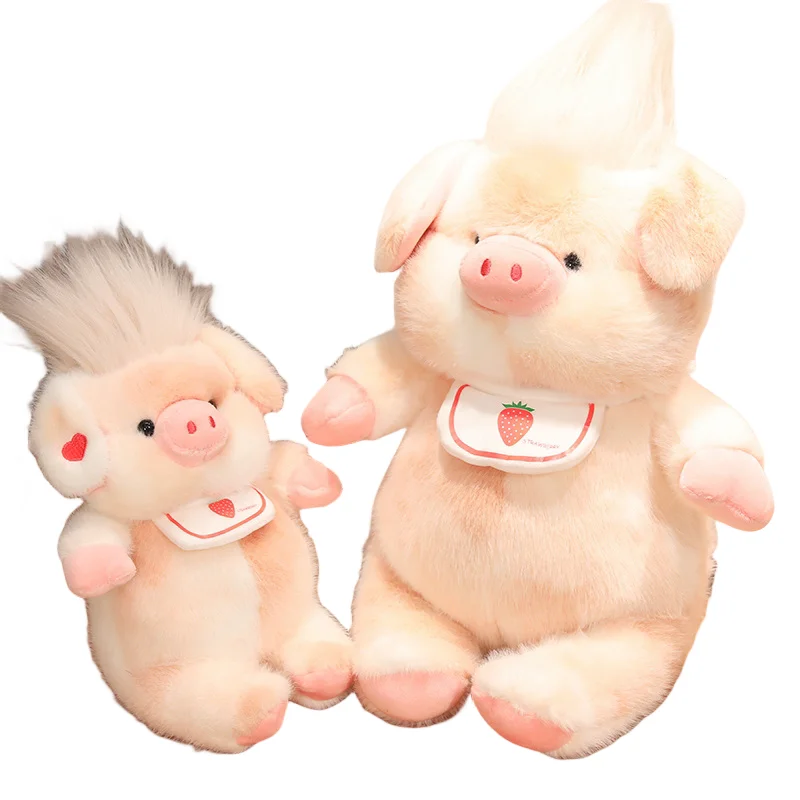 New Lovely Creative Colorful Pig All Size Soft Plush Toys Accompany Dolls Sofa Decoration Girls Kids Birthday Christmas Presents collectible bear statue trinket box new heart souvenir home office decoration bear crafts lovely heart shape jewelry keepsakebox