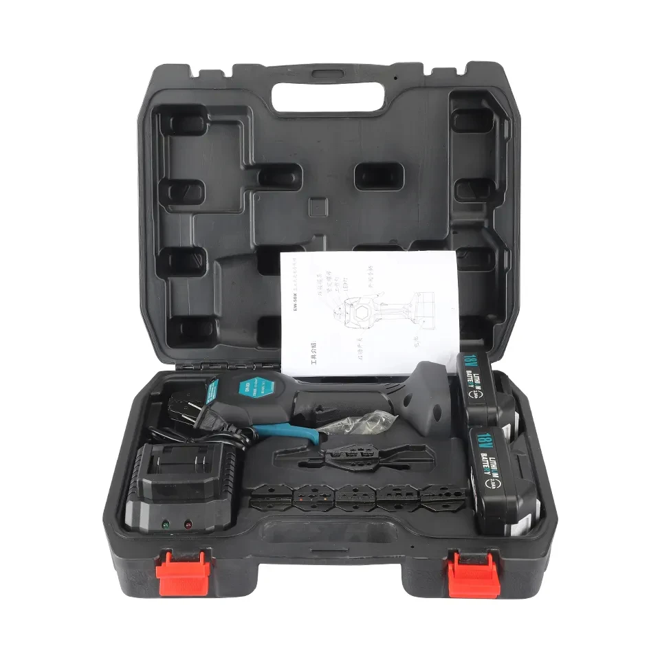 YYHC-50X Electrical Cordless Wire Crimper Battery Powered Cold Crimping Tool For Connecting Wire Terminals