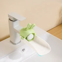 Children Bathroom Rabbit Tap Faucet Extender Water-saving Cartoon Kids Baby Wash-hand Faucet Extension Bathroom Accessories 2