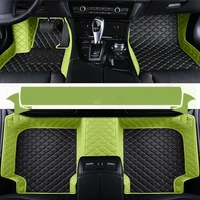 Custom Leather Car Floor Mat For Opel Corsa D E F Astra J K 2007 2008 2017 2018 2019 2020 2021 Waterproof interior Accessories 1