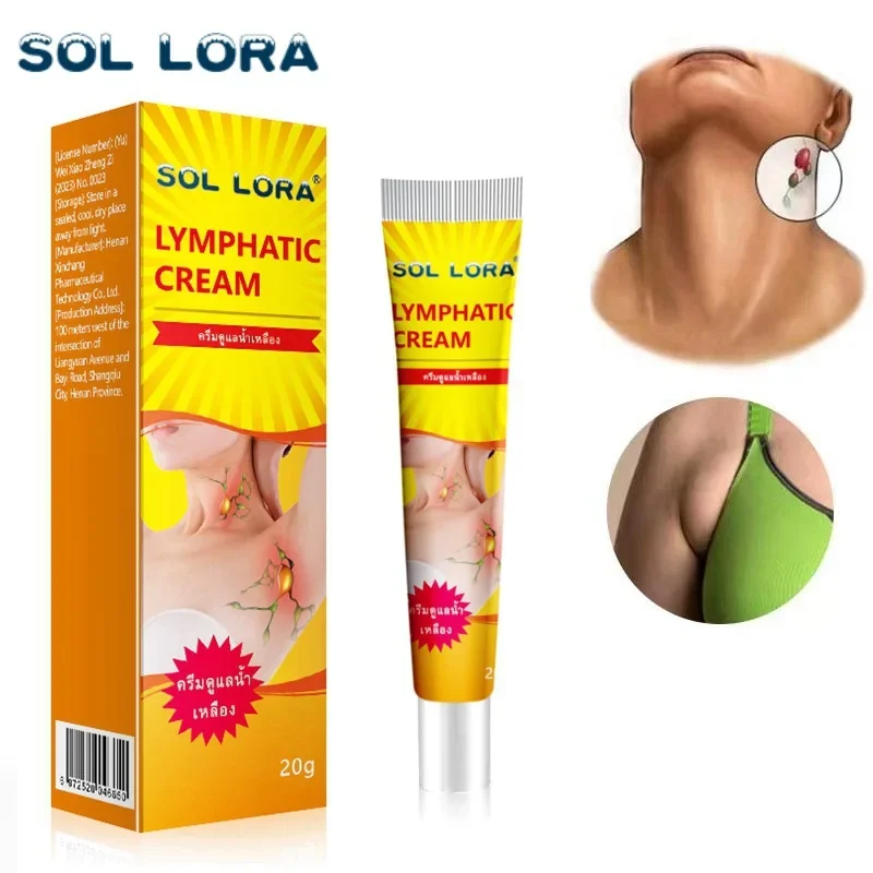 Cross border  Wish AliExpress Lymph Cream Axillary Neck Sanjie Cream Lymph Care Cream wish day cream spf 12