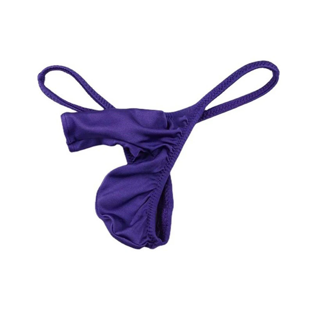 Open Sheath Elephant Nose Thongs Mens JJ Set Lingerie Bikini Briefs Low