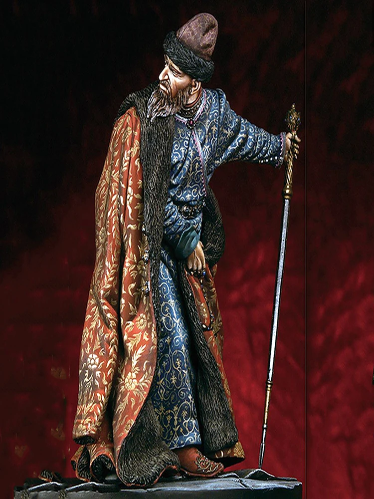 Unmontierter 1/18 Antiker Krieger mit Schwert, Harzfigur, Miniaturmodellbausatz, unbemalt