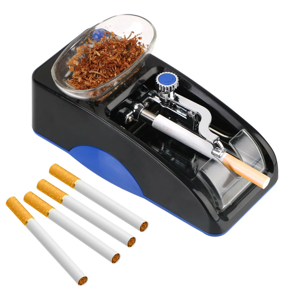 

EU US Plug Smoking Accessories Electric Automatic Injector Maker DIY Cigarette Rolling Machine Smoking Tool Tobacco Roller