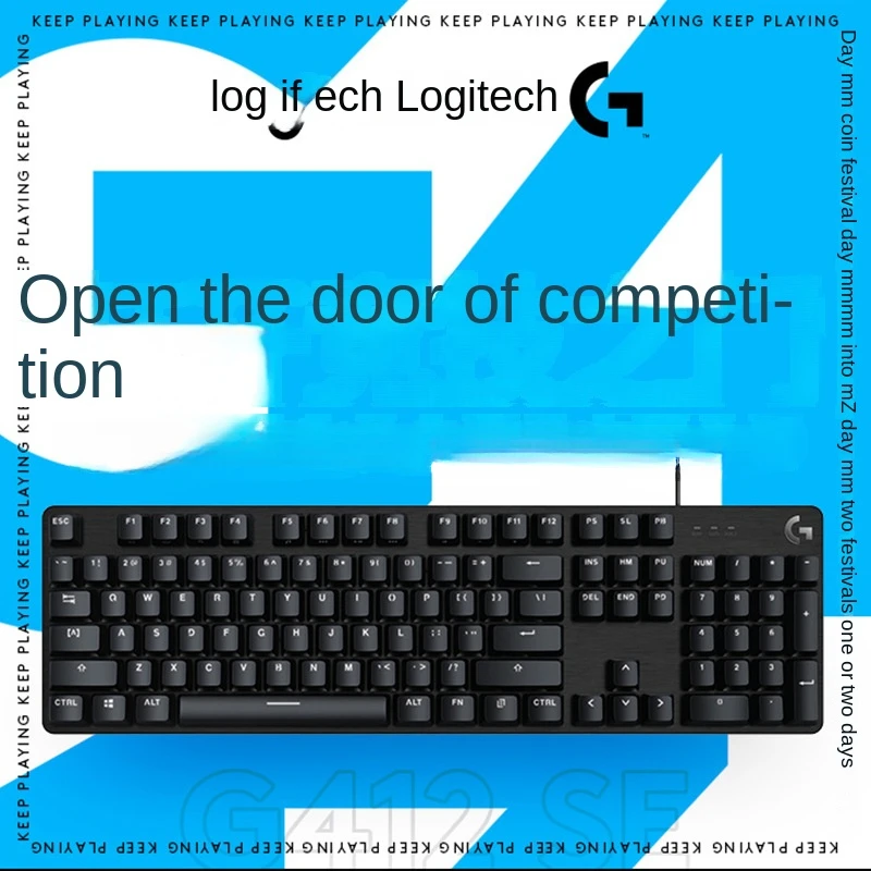 Clavier Gamer - LOGITECH K845 TKL - BLEU