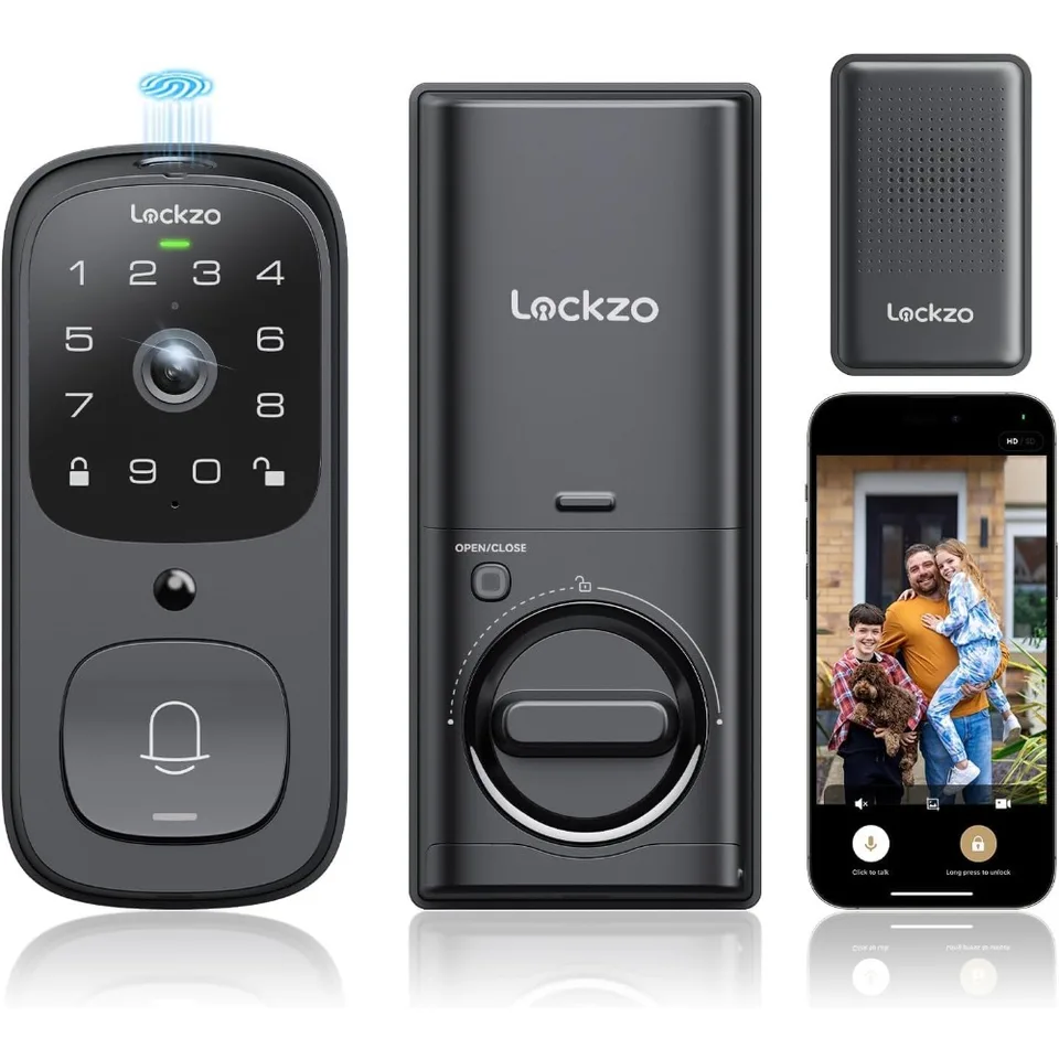 Video Smart Lock with Doorbell and Camera