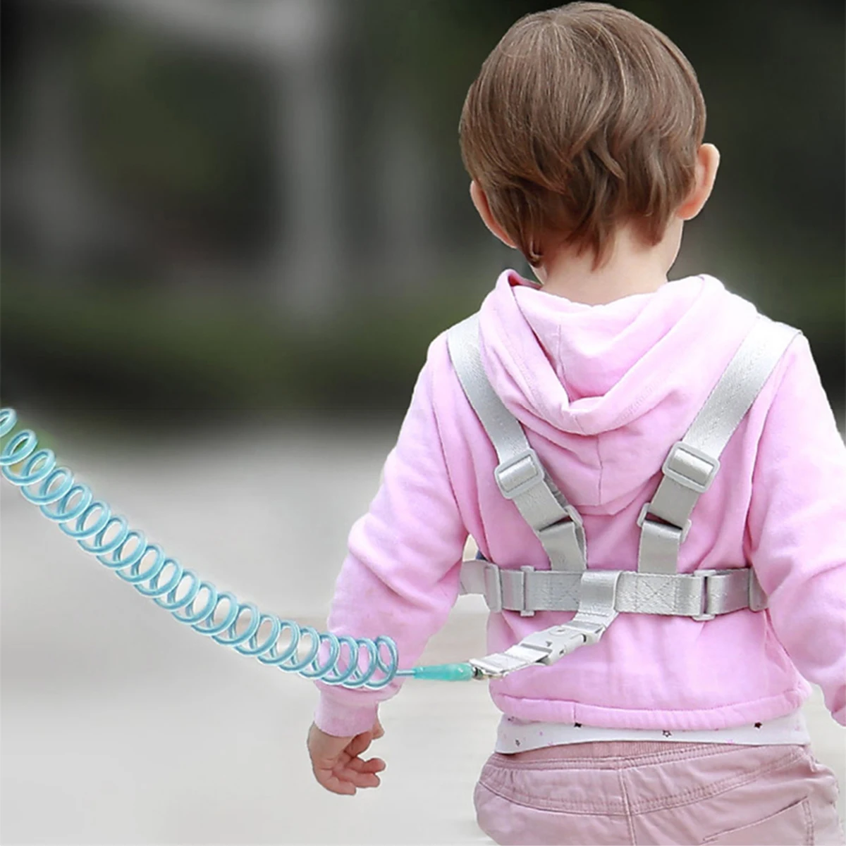 Children's anti-lost lead rope strap bracelet 2-in-1 anti-lost artifact anti-wandering anti-running children rope