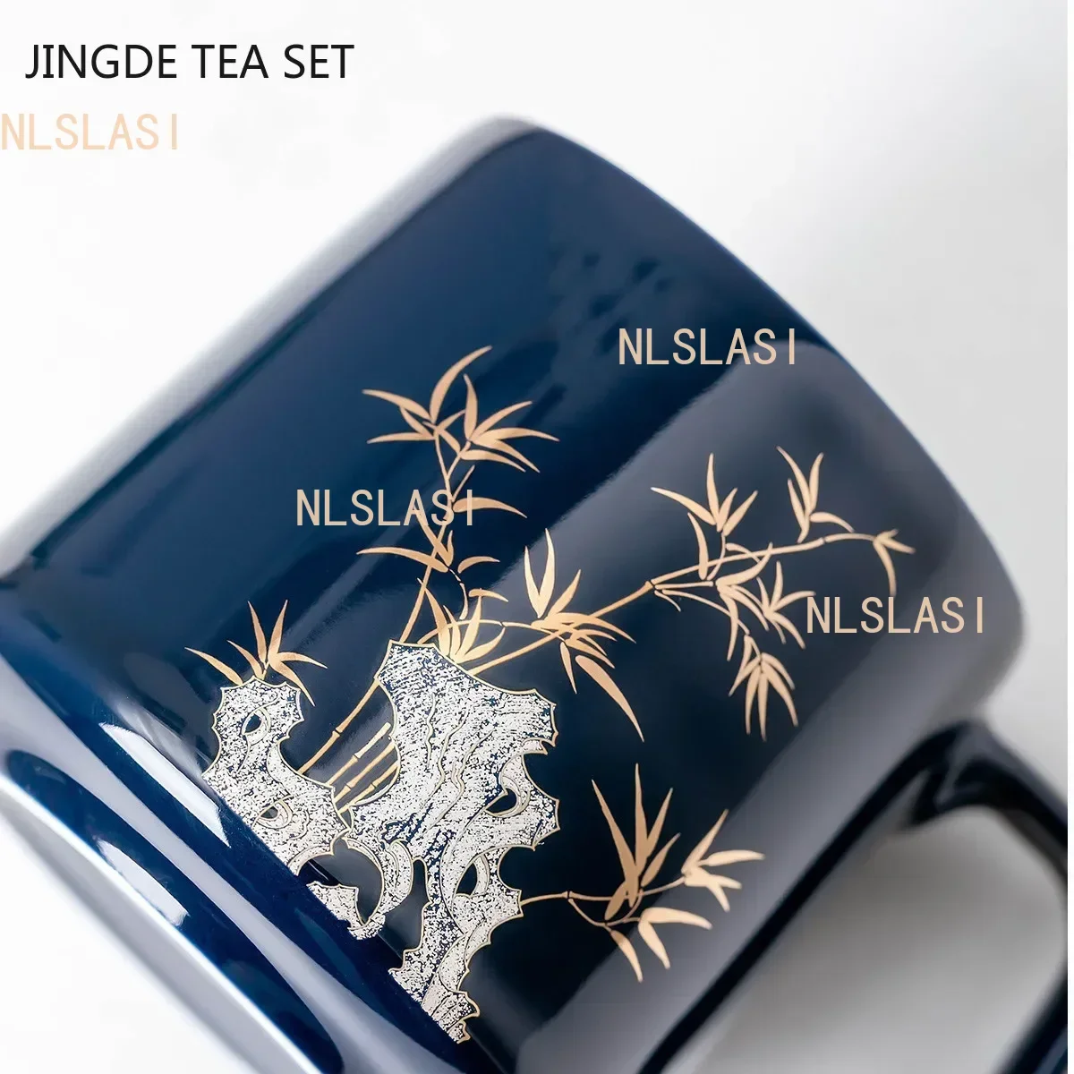 Chinese Ceramic Filter Tea Maker Personal Special Tea Water Separation Cup High-end Office with Handle Tea Cup Household Tea Set