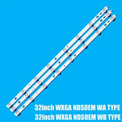 3pcs LED backlight for SONY KDL-32R415B KDL-32R433B 32R435B KDL-32R410B 32R420B KDL-32R430B LG INNOTEK 32INCH WXGA NDSOEM WA WB