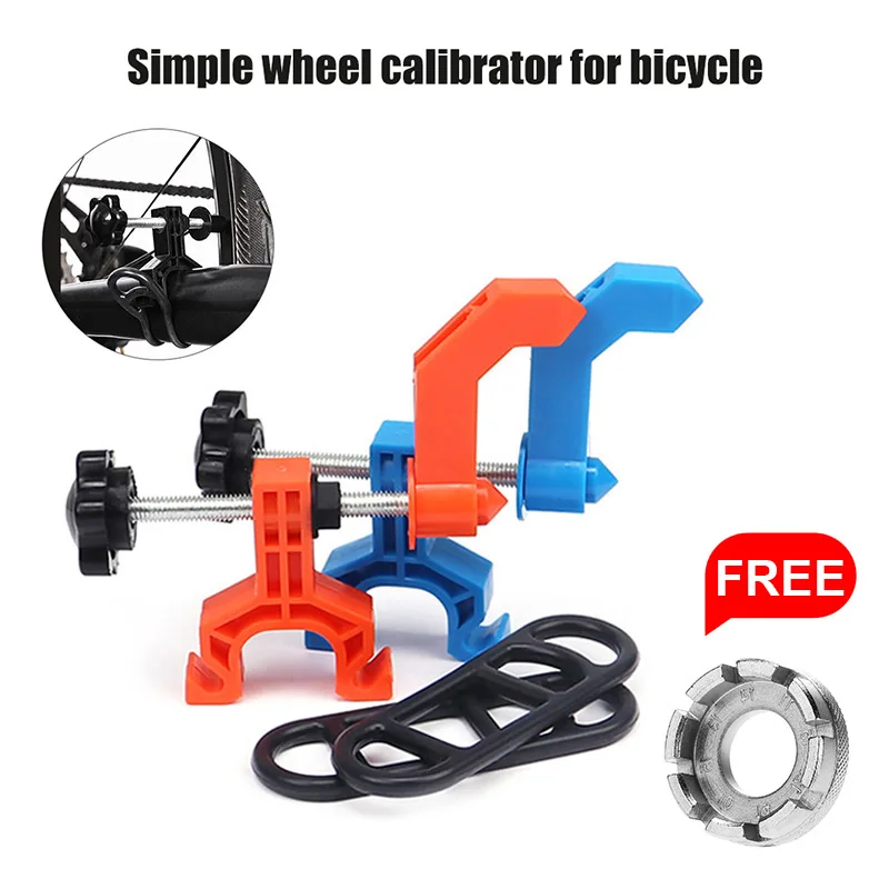 Bicycle Wheel Truing Stand Bike Rims Adjustment Tools MTB Bike Wheel Repair Tools Mini Bicycle