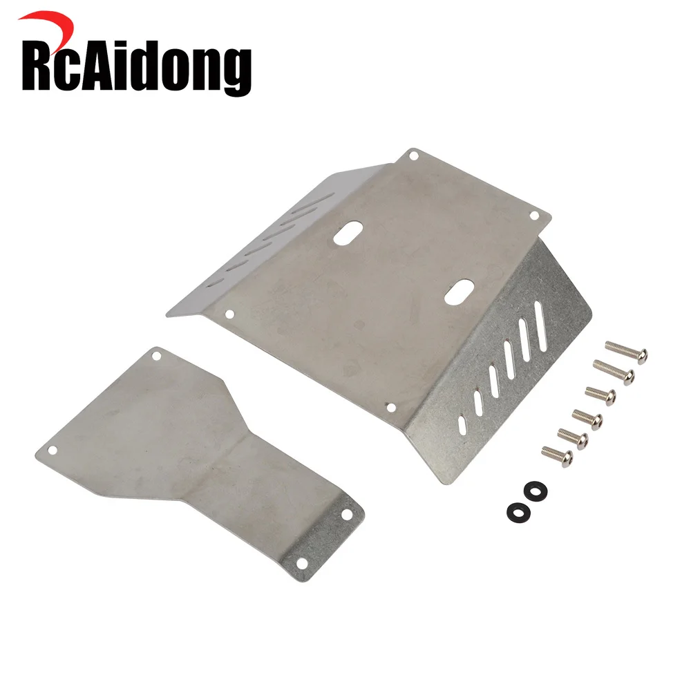 RC Car Stainless Steel Chassis Skid Plate Guard for Tamiya CC01 Upgrade