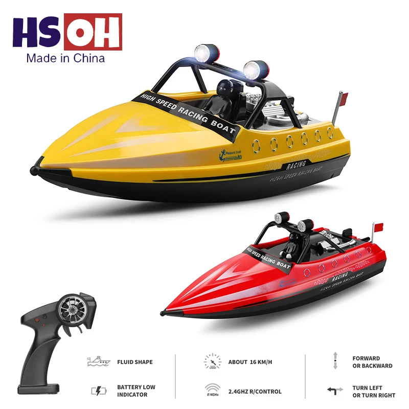WLtoys WL917 Bateau RC Grande Vitesse 16KM/H LED