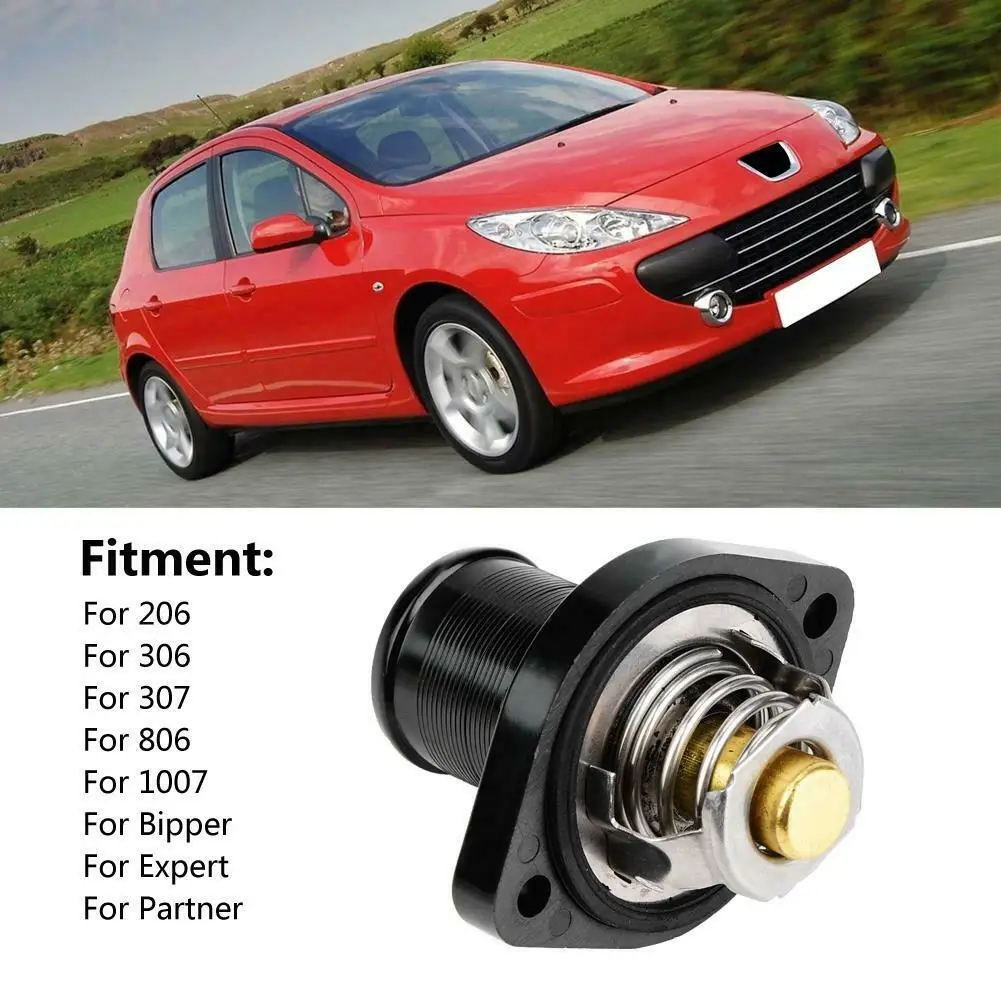 Car Thermostat For Peugeot 206 307 1007 Citroen Berlingo C3 C4 Xsara