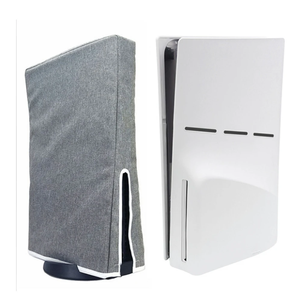 For PS5 Slim Console Dust Cover Dust Protector Custom Designed for Playstation 5 Slim Console Disc Edition & Digital