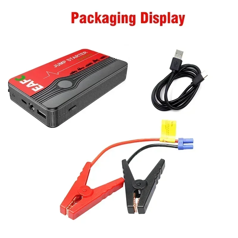 EAFC 600A Car Jump Starter Power Bank Charger 12V Battery JumpStarter LED Lighting Car Starting Device Booster For Automobile car jump starter jump starter car battery charger portable battery charger