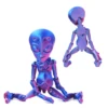 Alien model ornament joint can be moved Halloween creative toy gift decompression parent-child interaction 1