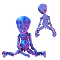 Alien model ornament joint can be moved Halloween creative toy gift decompression parent-child interaction 1