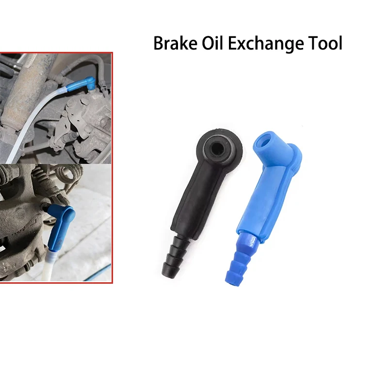 1/2Pcs Car Brake System Fluid Connector Kit Oil Bleeder Filling Change Connector Oil Exchange Pump Auto Fill Accessories