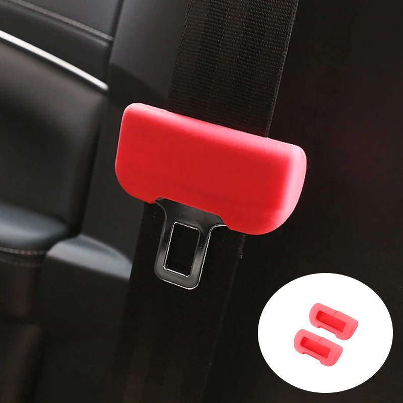 For Tesla Model 3/y Seat Belt Buckle Protective Cover Silicone