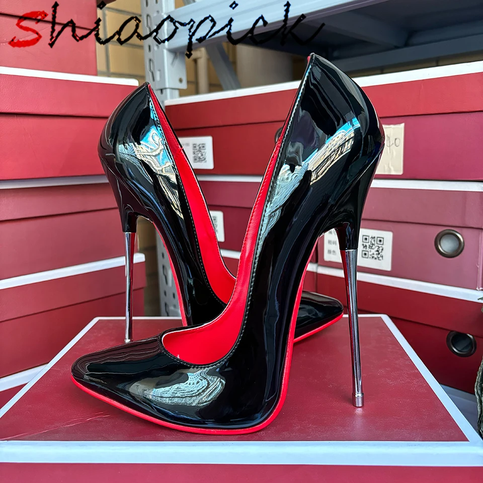 女性用エクストリームメタルハイヒール,スチレットヒール,内側に黒,紫