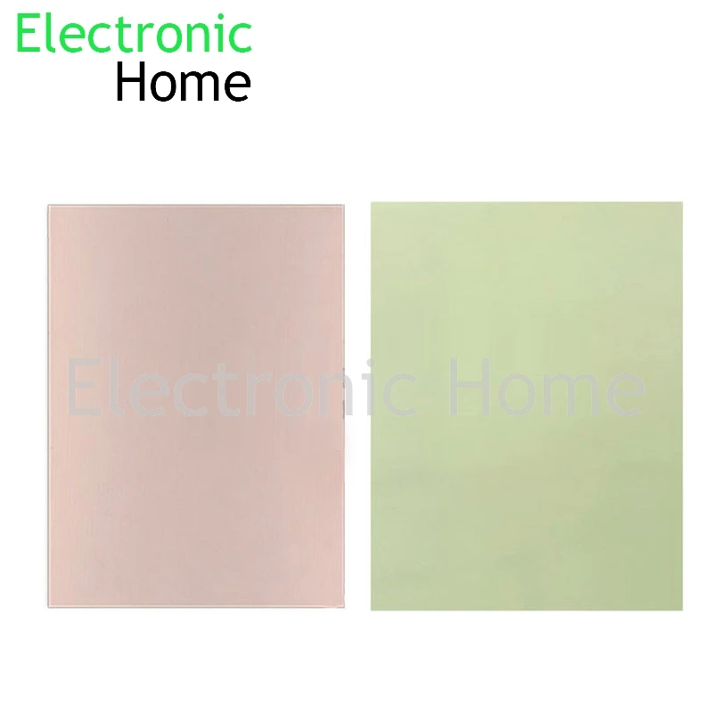 Single sided FR-4 fiberglass copper-clad laminate experimental board PCB circuit board 5x7 7x10 10x10 10x15 10x20 15x20 20x30CM
