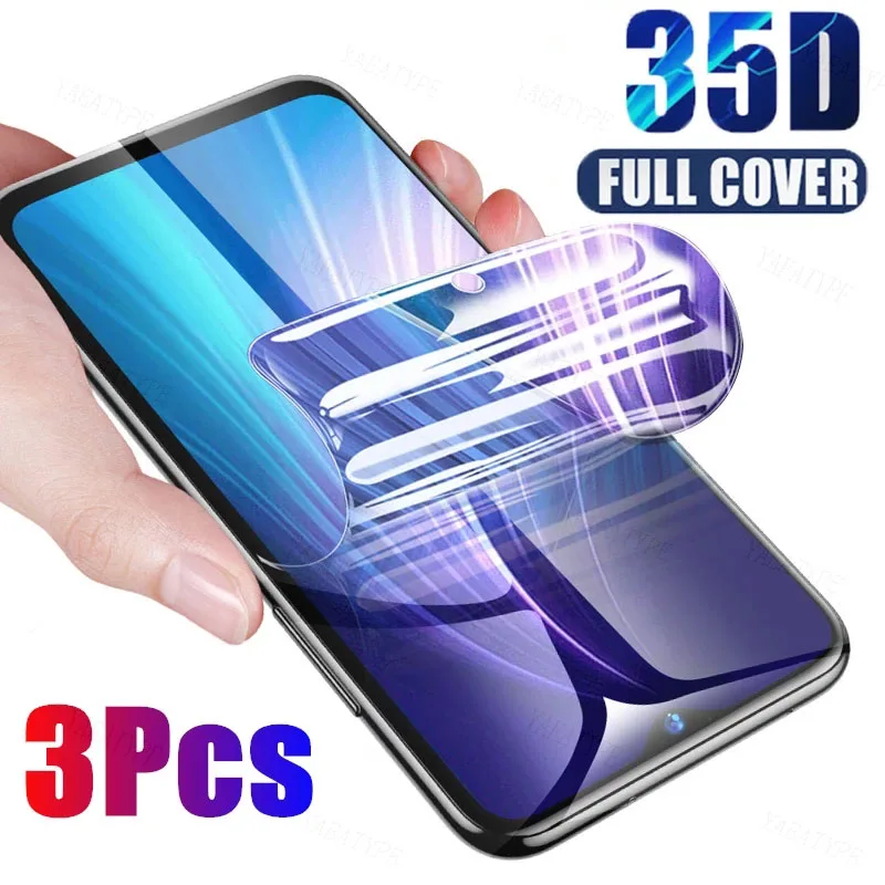 

3PCS Hydrogel Film Screen Protector For Huawei P30 P40 P20 Mate 20 Lite Y6 Y 7mart P Smart Z 2019 2021 Nova 5T