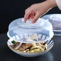 Couvercle anti-éclaboussures pour micro-ondes, 1 pièce, pour bols de cuisine, plat à gâteau, couvercle en plastique pour aliments frais, réutilisable et ventilé 1