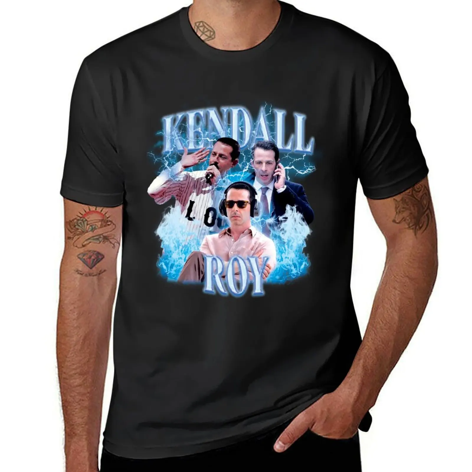 

Kendall Roy Slay Shirt 90s Bootleg T-Shirt aesthetic clothes tops korean fashion mens t shirt graphic