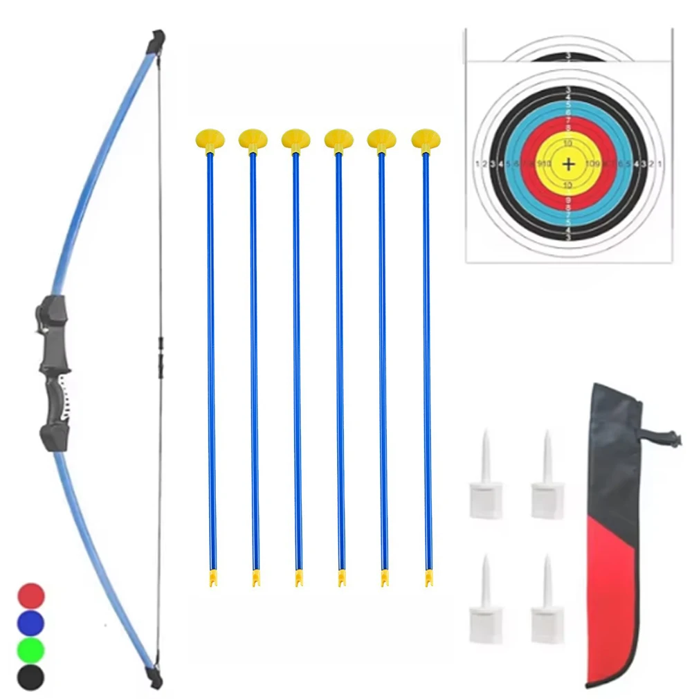 Teens Youth Beginner Outdoor Shooting 45inch Bow for Practice Longbow Archery Sport